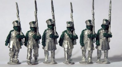 Prussian Landwehr Stiffened Caps