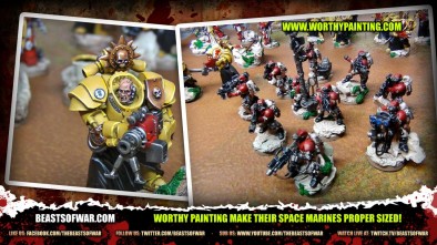 Worthy Painting make their Space Marines Proper Sized!