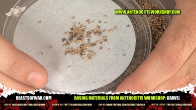 Basing Materials from Antenocitis Workshop: Gravel