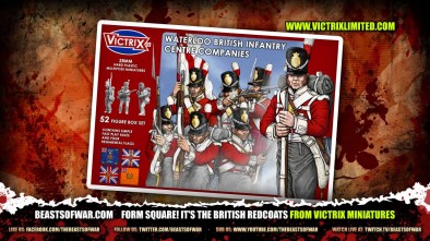 Form Square! It's the British Redcoats from Victrix Miniatures 2