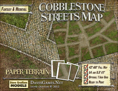 Cobblestone Streets Map