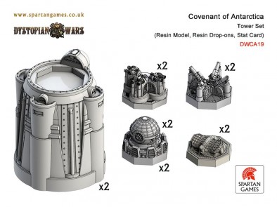 Covenant of Antarctica Tower Set