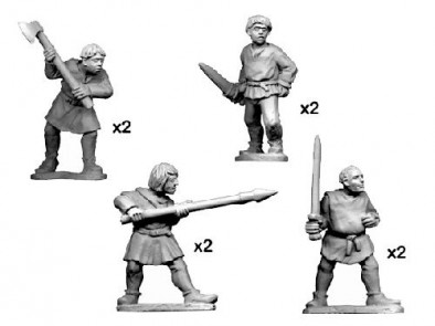 Crusader Miniatures - Peasants and Pilgrims