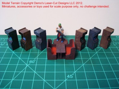 Demo's Laser-Cut Designs - Arcade Terrain