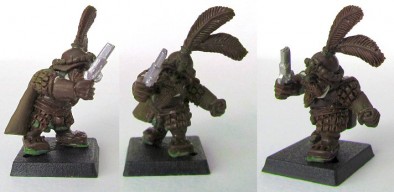 Dwarf Champion with Pistol