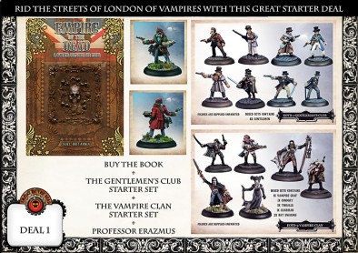 Empire of the Dead - Vampire and Gentlemen's Club Starter Set