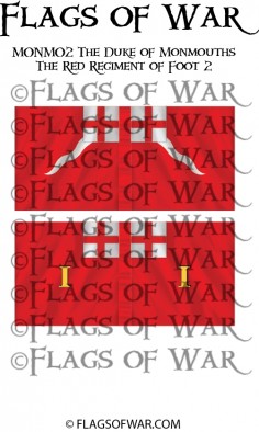 Flags of War - Monmouth Rebellion Red Regiment