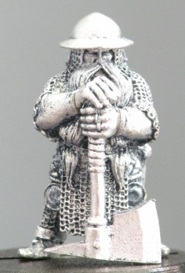 Male Dwarf with Axe