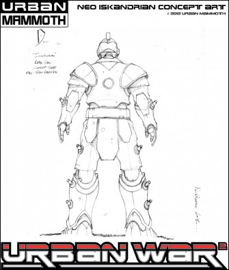 Neo-Iskandrians Armour (Rear)