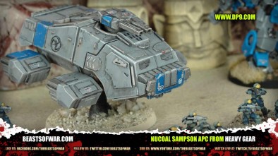 NuCoal Sampson APC from Heavy Gear 2
