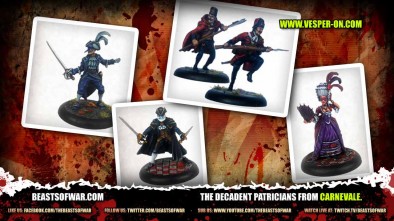 Patricians Starter set for Carnevale