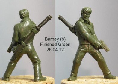 Barney Finished Green