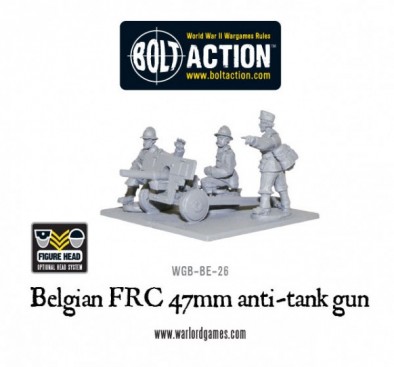 Belgian FRC 47mm Anti-Tank Gun