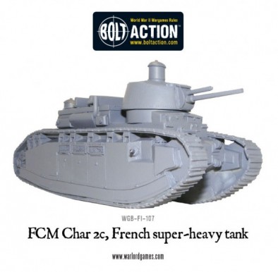 FCM Char 2c French Super-Heavy Tank