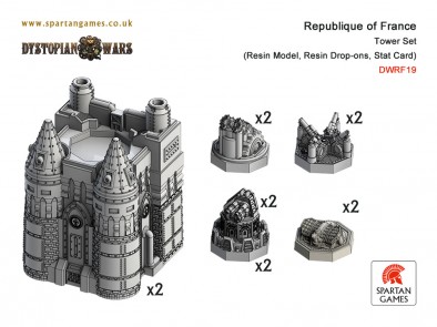 French Tower Set