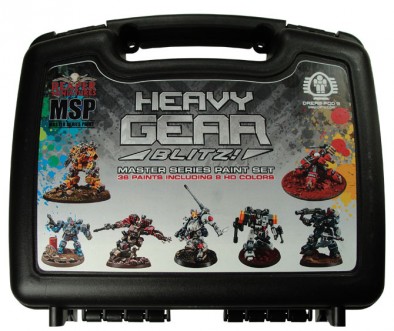 Heavy Gear Master Paint Set (Front)