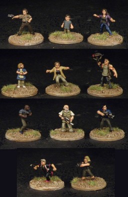 Khurasan Miniatures - Zombie Apocalypse Survivors