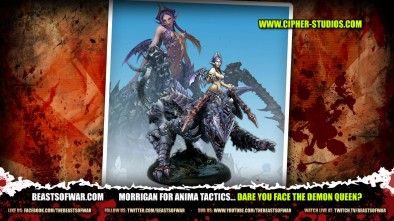 Morrigan for Anima Tactics... Dare you Face the Demon Queen?