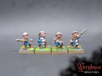 Painted Halfling Militia