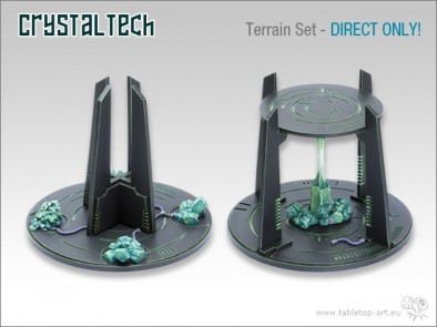 Table Top Art - Crystal Tech