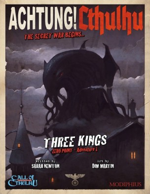 Achtung! Cthulu Three Kings Cover