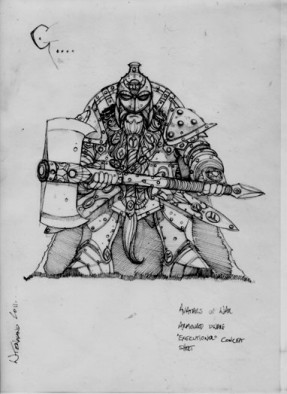 Armoured Dwarf Warrior