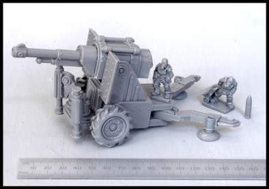 Artillery Cannon Unpainted