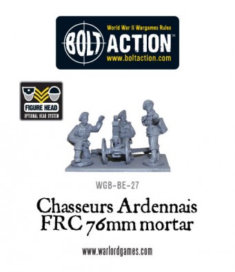Chasseurs Ardennais FRC 76mm Mortar #2