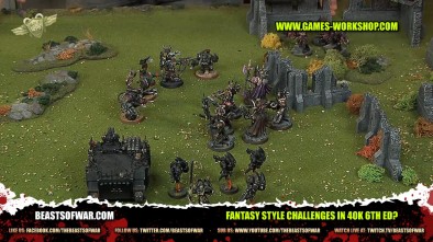 Fantasy Style Challenges in 40K 6th Ed?