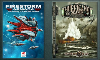 Firestorm Armada Hard Back Rulebook & Dystopian Wars Campaign Book