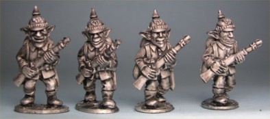 Goblin Infantry in Picklehaube