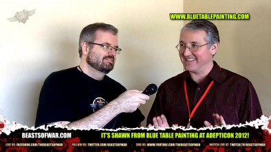 It's Shawn from Blue Table Painting at Adepticon 2012!