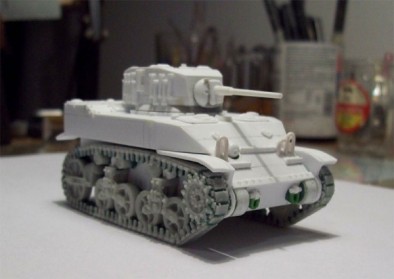 M5 Stuart Tank WIP #3