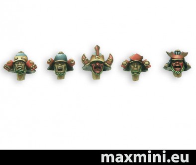 Maxmini Samurai Heads