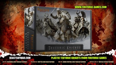 Plastic Teutonic Knights from Fireforge Games