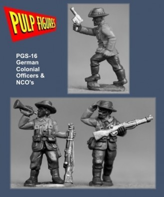 Pulp Figures - German Colonials