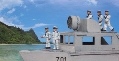 Pulp Figures - Royal Navy Deck Crew