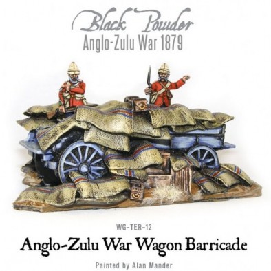 Anglo-Zulu War Wagon Barricade #1