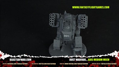 DUST Warfare... Axis Medium Mech