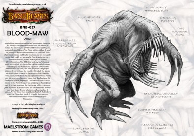 Blood-Maw Concept Art