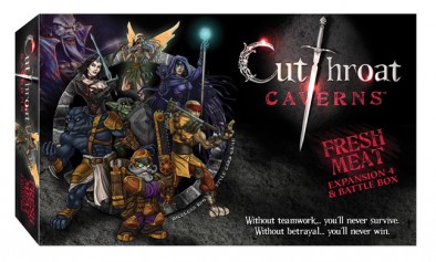 Cutthroat Caverns: Fresh Meat Box (Front)