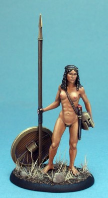 Female Spartan Warrior