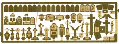 Hasslefree - Etched Brass Gravestones