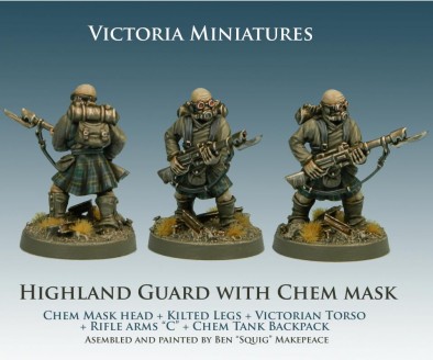 Highland Guard with Chem Mask