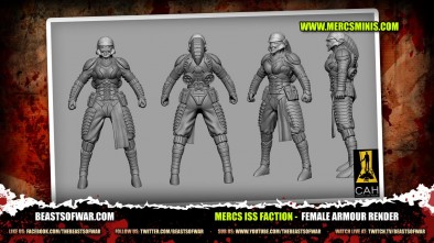 MERCS ISS Faction -  Female Armour Render