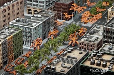 Shaltari Army in City