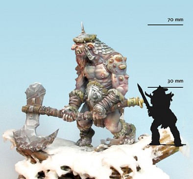 Snow Troll Scale Comparison