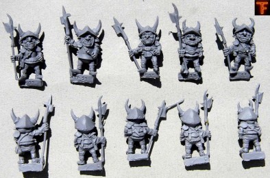 Troll Forged Goblin Halberdiers