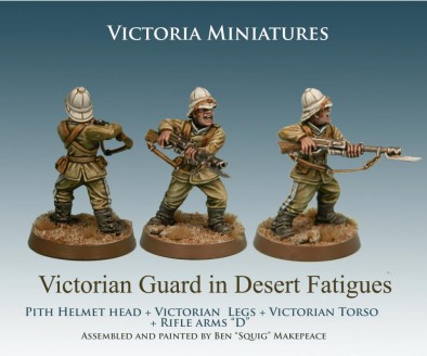 Victorian Guard in Desert Fatigues