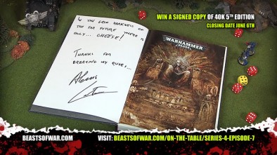 Win a signed copy of 40K 5th edition